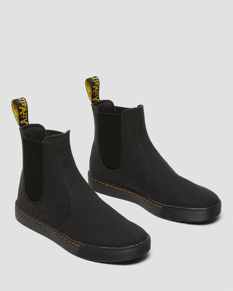 Botas Casuales Dr Martens Tempesta Men's Lona Casuales Hombre Negros | MX 331ZUT